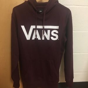 Vans maroon hoodie